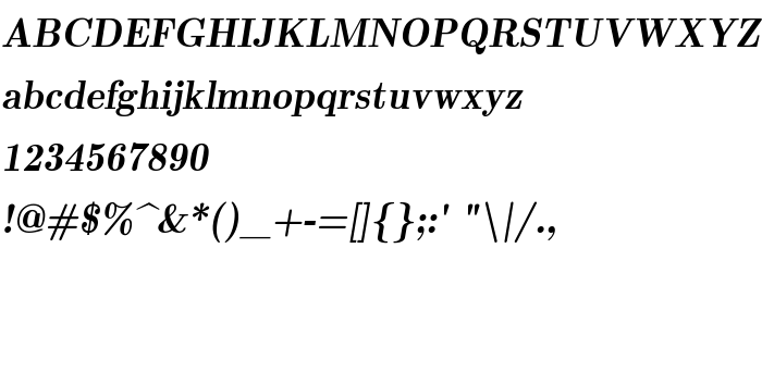 Betűtípus előnézet Latin Modern Roman Demi 10 Oblique