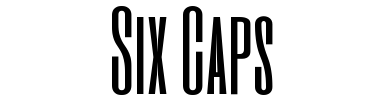 Betűtípus Six Caps