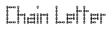 Betűtípus Chain Letter