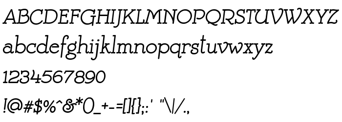 Betűtípus előnézet Mistress Script