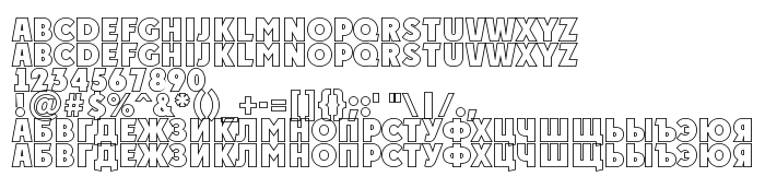 Betűtípus előnézet a_PlakatTitulOtl ExtraBold