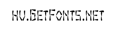 Betűtípus SF Wasabi Condensed