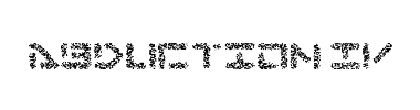 Betűtípus Abduction IV