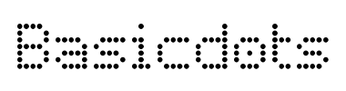 Betűtípus Basicdots